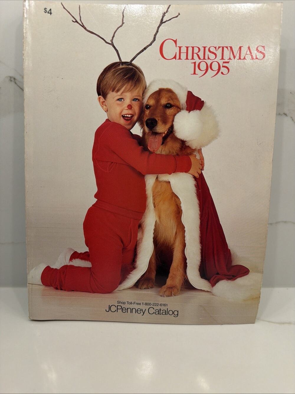 JC Penney Christmas 1995 Big Gift Book Holiday Toy Wish Catalog Nintendo